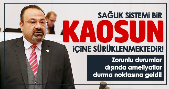Zorunlu durumlar dışında ameliyatlar durma noktasına geldi!
