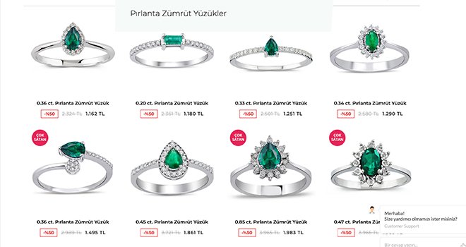 Zümrüt Yeşili İle Zarafeti Yaşayın